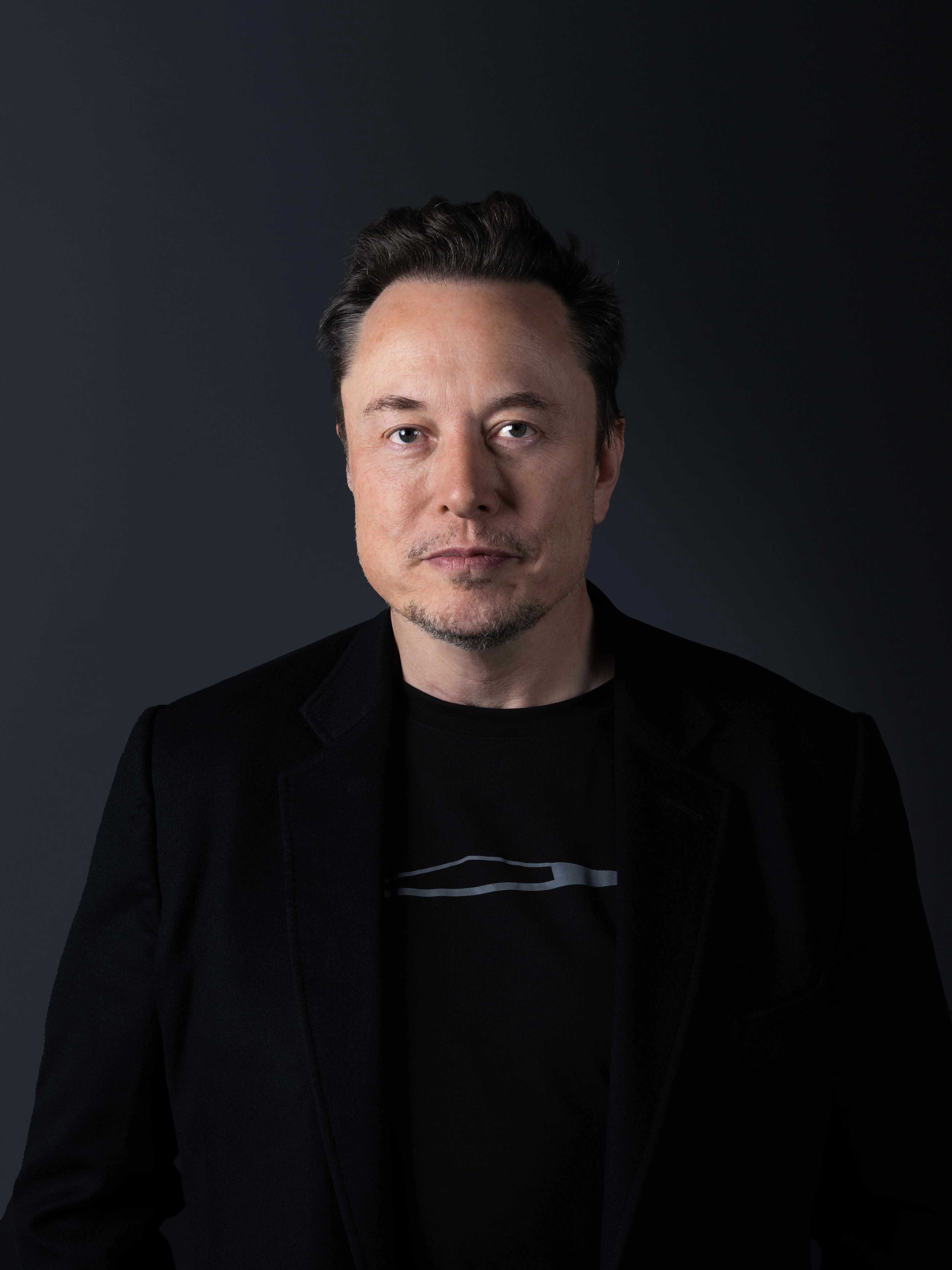 Portrait of Elon Musk