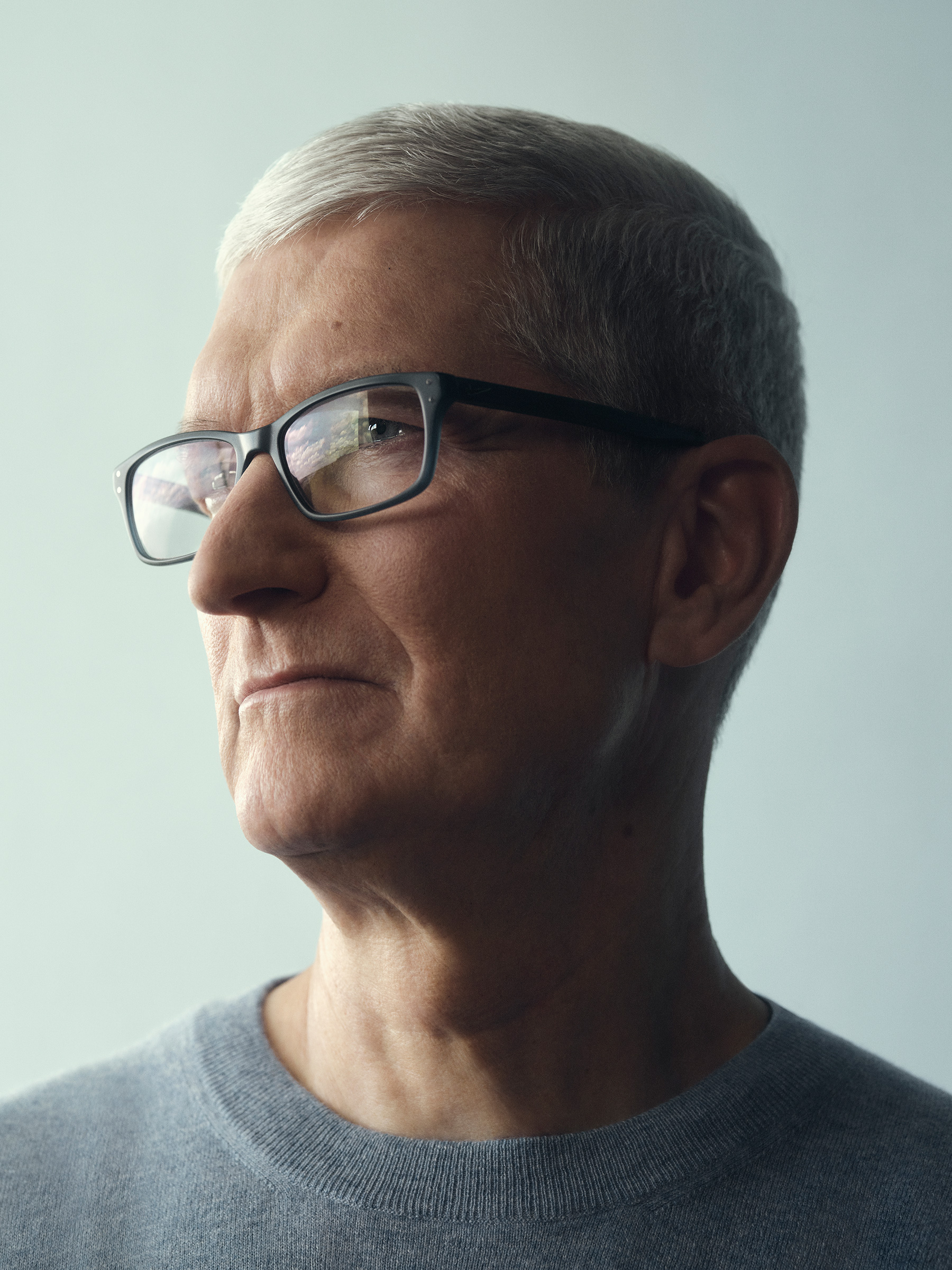 Portrait of Tim Cook